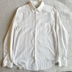 Current/Elliott The Prep School Shirt Sugar White 100% Cotton Size 1 Small 2231